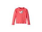 Roxy Kids Hawaii Long Sleeve Rashguard (toddler/little Kids) (honey Suckle) Girl's Swimwear