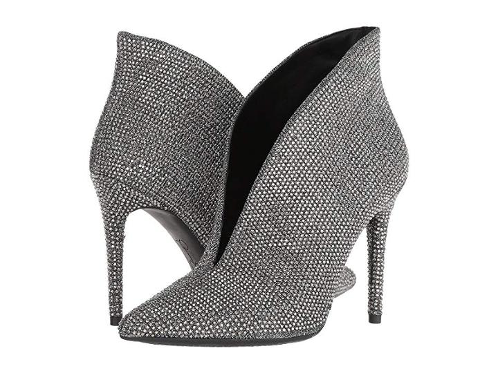 Jessica Simpson Lasnia (pewter Multi Glitter Gabor) Women's Shoes