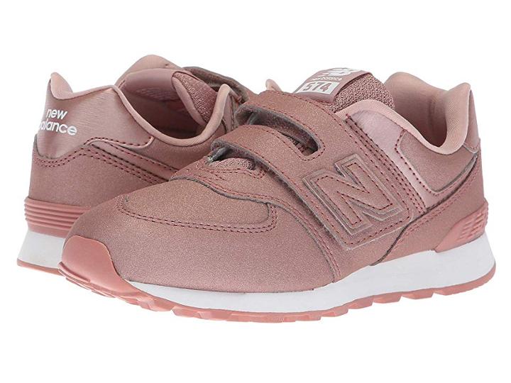 New Balance Kids Yv574v1 (little Kid/big Kid) (gold/gold) Girls Shoes