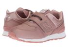 New Balance Kids Yv574v1 (little Kid/big Kid) (gold/gold) Girls Shoes