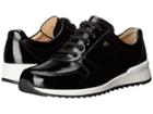Finn Comfort Sidonia (black Patent) Women's Lace Up Casual Shoes