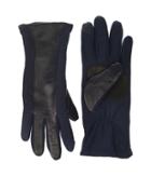 Echo Design Leather Stripe Superfit Gloves (maritime Navy) Dress Gloves