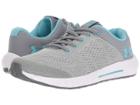 Under Armour Kids Ua Gps Pursuit (little Kid) (steel/elemental/venetian Blue) Girls Shoes
