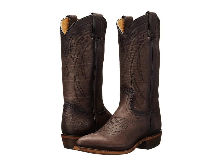 Frye Billy Pull On (smoke Washed Oiled Vintage) Cowboy Boots
