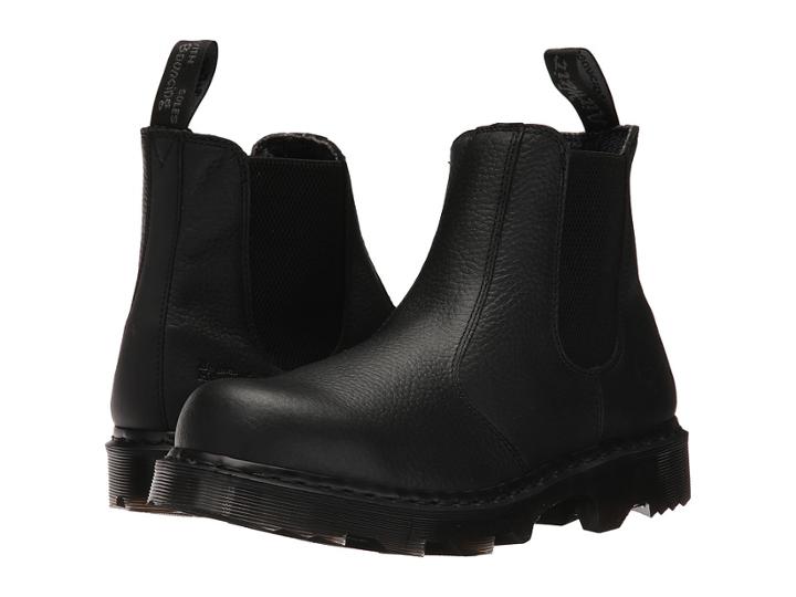 Dr. Martens Howden Ns (black Industrial Bear/black Soft Rubbery) Boots