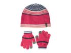 Columbia Kids Hat Glove Set (youth) (cactus Pink) Beanies