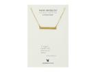 Dogeared Maya Angelou: I Sustain Myself: Id Bar Necklace (gold Dipped) Necklace