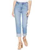 Paige High-rise Sarah W/ Special Seaming Details + Raw Cuff In Mesa (mesa) Women's Jeans