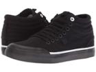 Dc Evan Hi Tx (black/black/white) Women's Shoes