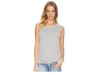 Bb Dakota Rosanna Soft Tie Front Tank Top (ivory) Women's Clothing