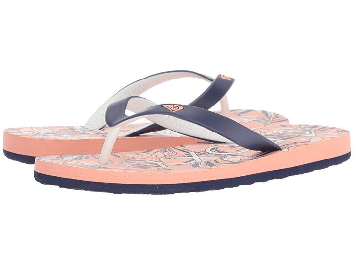 Roxy Kids Tahiti Vi (little Kid/big Kid) (coral) Girls Shoes