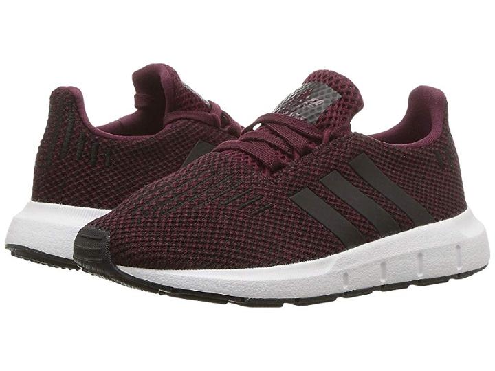Adidas Originals Kids Swift Run I (toddler) (maroon/black/white) Kids Shoes