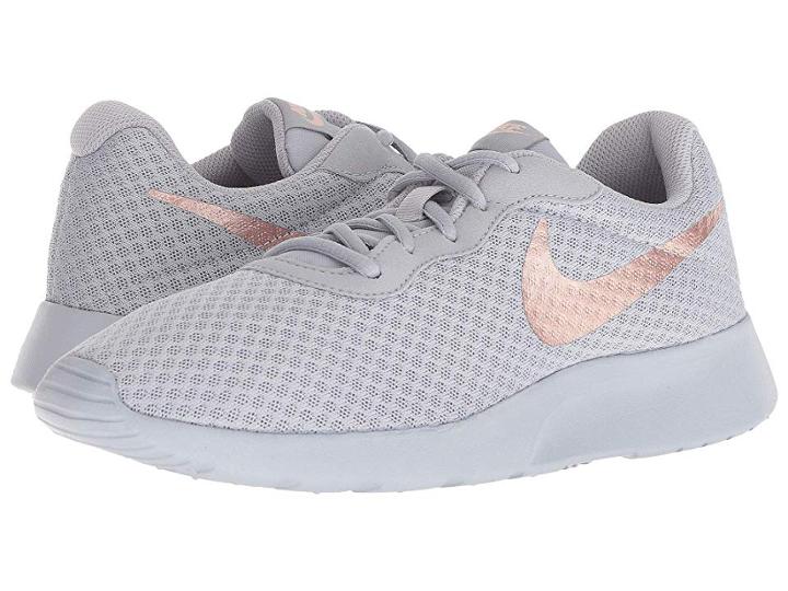 Nike Tanjun (wolf Grey/metallic Red Bronze) Women's Running Shoes