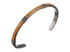 Alex And Ani Color Infusion Tiger's Claw Thin Cuff Bracelet (silver) Bracelet