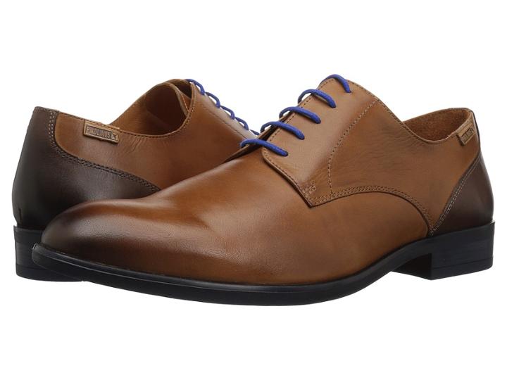 Pikolinos Bristol M7j-4187c1 (brandy) Men's Plain Toe Shoes
