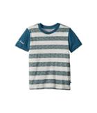 Lucky Brand Kids Short Sleeve Graphic Tee (little Kids/big Kids) (mineral Blue 1) Boy's T Shirt