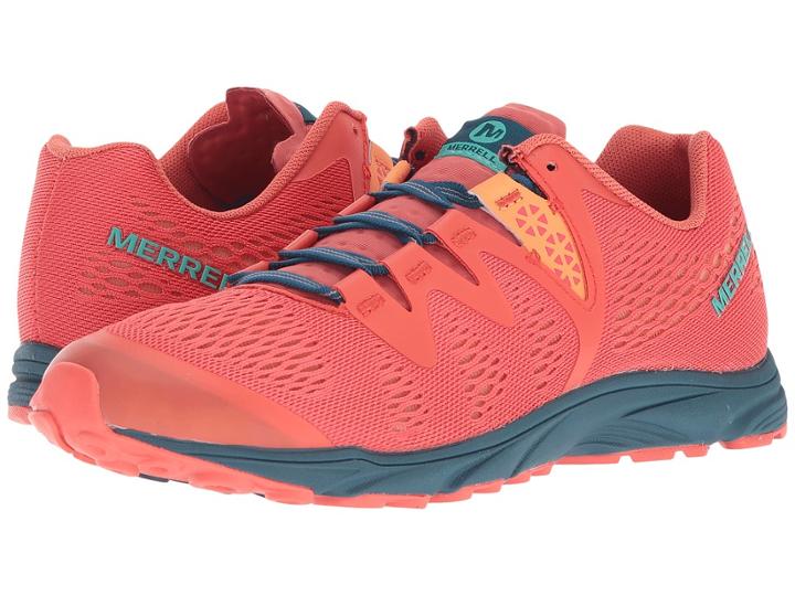 Merrell Riveter E-mesh (hot Coral) Women's Shoes