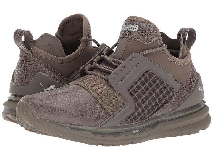 Puma Ignite Limitless Metallic Suede (bungee Cord) Women's Shoes