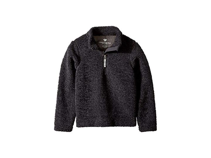 Obermeyer Kids Superior Gear Zip Top (little Kids/big Kids) (black) Kid's Clothing