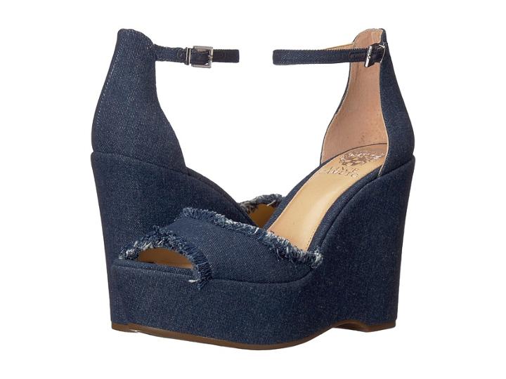 Vince Camuto Tatchen (dark Blue) Women's Shoes