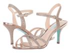 Blue By Betsey Johnson Tyler (champagne Glitter) High Heels