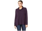 Karen Kane Cowl Neck Sweater (eggplant) Women's Sweater