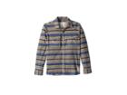 Quiksilver Kids Surf Days Long Sleeve Shirt (big Kids) (light Grey Heather Stripe) Boy's Long Sleeve Button Up