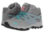 The North Face Kids Hedgehog Hiker Mid Waterproof (little Kid/big Kid) (zinc Grey/blue Curacao) Kids Shoes
