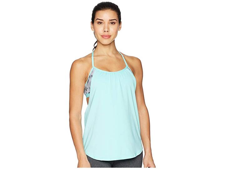 Tyr Lavare Shea 2-in-1 Tank (grey/mint) Women's Swimwear