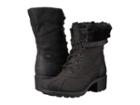 Merrell Chateau Mid Lace Polar Waterproof (black) Women's Waterproof Boots