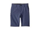 Volcom Kids Frickin Snt Slub Shorts (big Kids) (deep Water) Boy's Shorts