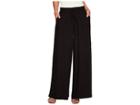 Jack By Bb Dakota Montero Rayon Twill Wide Leg Pants (black) Women's Casual Pants