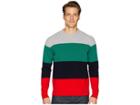 Dsquared2 Striped Sweater (red/navy/green/grey) Men's Sweater
