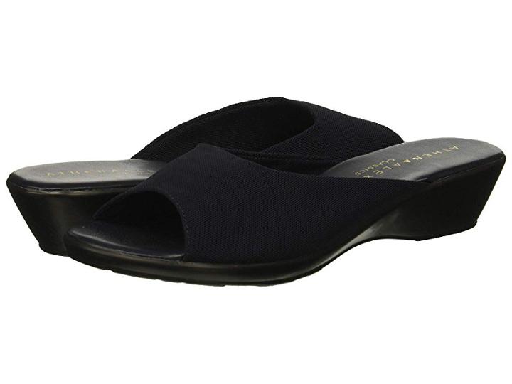 Athena Alexander Bambuca Sandal (navy Elastic) Women's Sandals