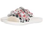 Crocs Sloane Timeless Roses Slide (white) Women's Slide Shoes
