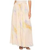 Free People True To You Maxi Skirt (ivory) Women's Skirt