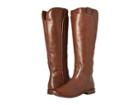Frye Paige Tall Riding (tobacco Smooth Polished Veg) Women's Pull-on Boots