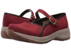 Dansko Steffi (red Milled Nubuck) Women's Clog Shoes