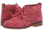 Hush Puppies Cyra Catelyn (poppy Red Print Suede) Women's Lace-up Boots