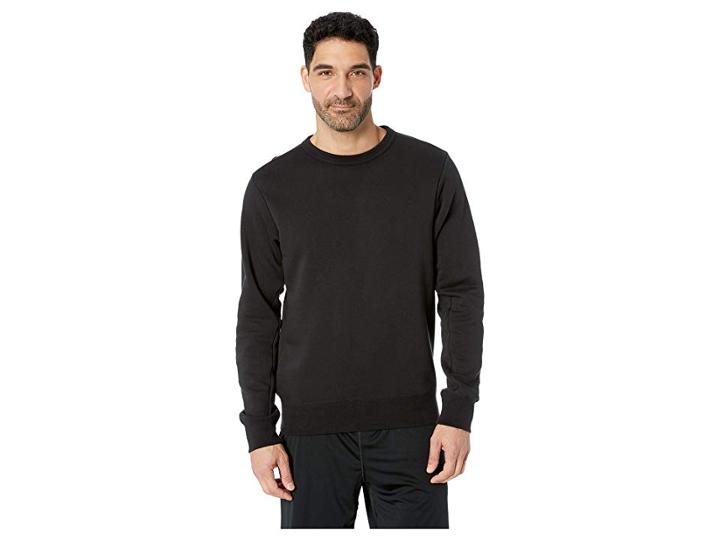 Nike Sb Sb Essential Crew Icon Fleece (black/black) Men's Fleece