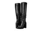 Stuart Weitzman Scrunchy (black Nappa Leather) Women's Dress Pull-on Boots