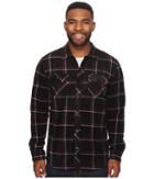 O'neill Glacier Series Two Wovens (black) Men's Short Sleeve Button Up