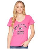 Champion College Missouri Tigers University V-neck Tee (wow Pink) Women's T Shirt