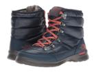 The North Face Thermoball Lace Ii (shiny Ink Blue/etruscan Red (past Season)) Women's Pull-on Boots