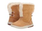 Timberland Kids Toddle Tracks Faux Shearling Bootie (toddler/little Kid) (wheat Nubuck) Kids Shoes
