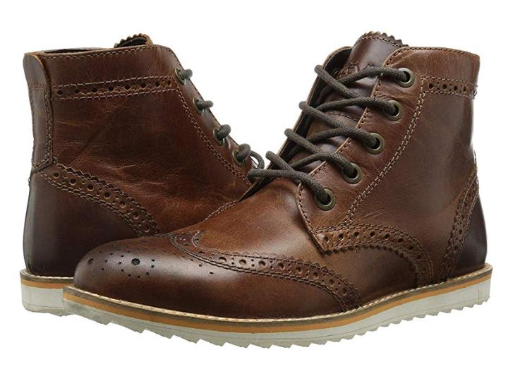 Crevo Boardwalk (chestnut Leather) Men's Lace Up Casual Shoes