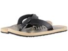 Reef Twinpin Prints (khaki) Men's Sandals