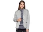 Pendleton Scuba Knit Blazer (soft Grey/taupe) Women's Jacket