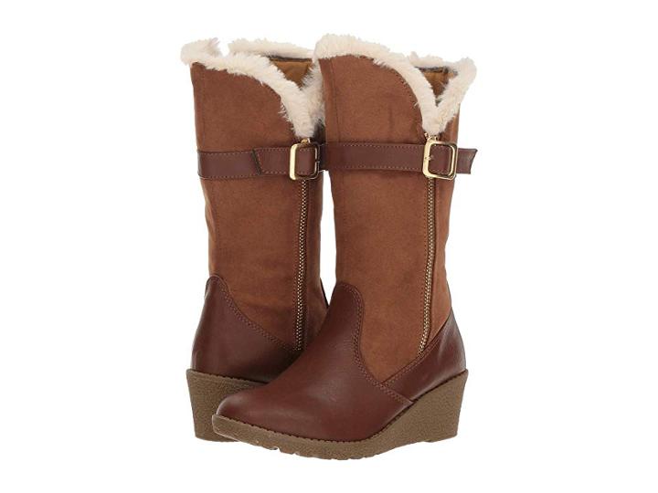 Rachel Kids Romina (little Kid/big Kid) (cognac/ivory) Girl's Shoes