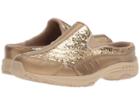 Easy Spirit Traveltime 292 (gold/gold Leather) Women's Shoes
